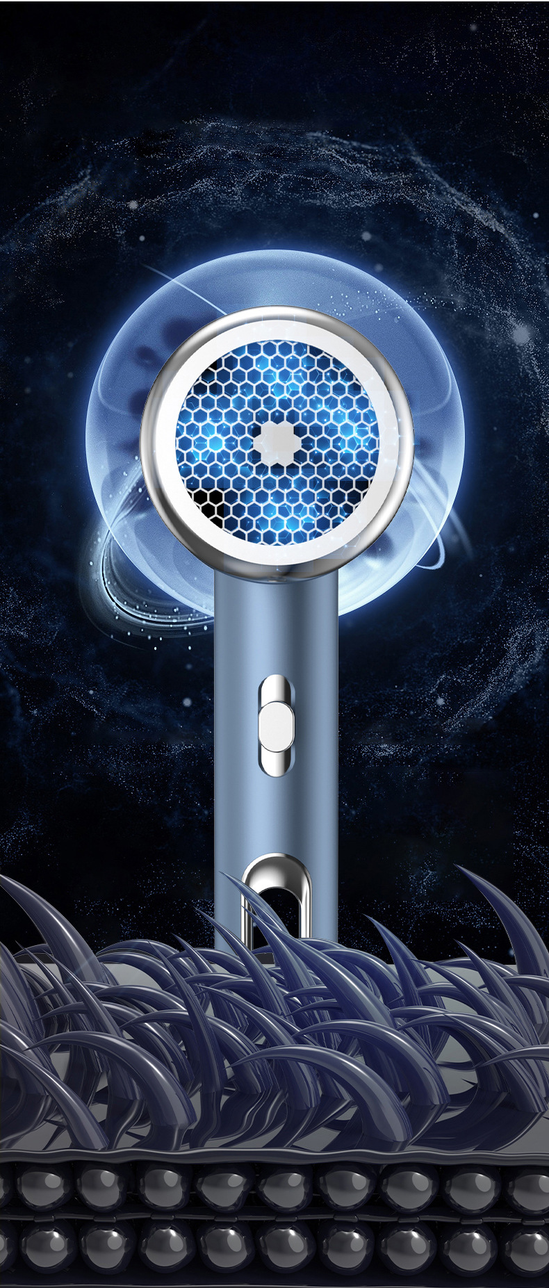 Hotel Salon Household High Speed Hair Dryer Air Styler Hot Air Brush for Professional