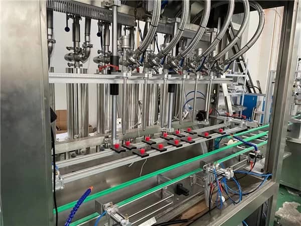 NP-VF Automatic Volumetric Piston Filling Machine With Multy Heads Servo Driven Inline System