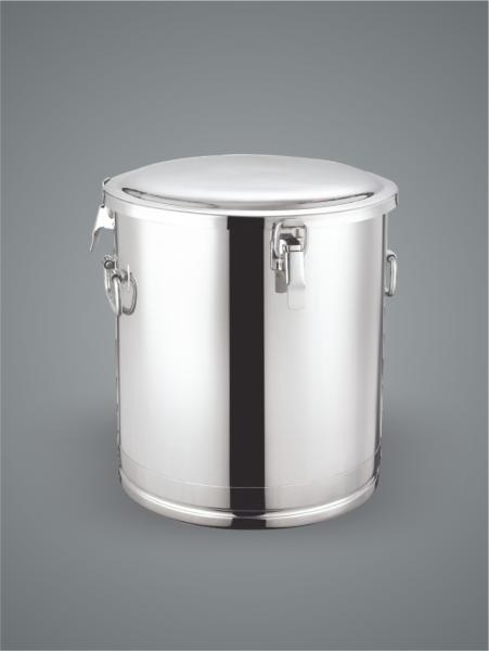 Silicone Gasket Stainless Steel Kettle Pot , Vertical Stainless Conical