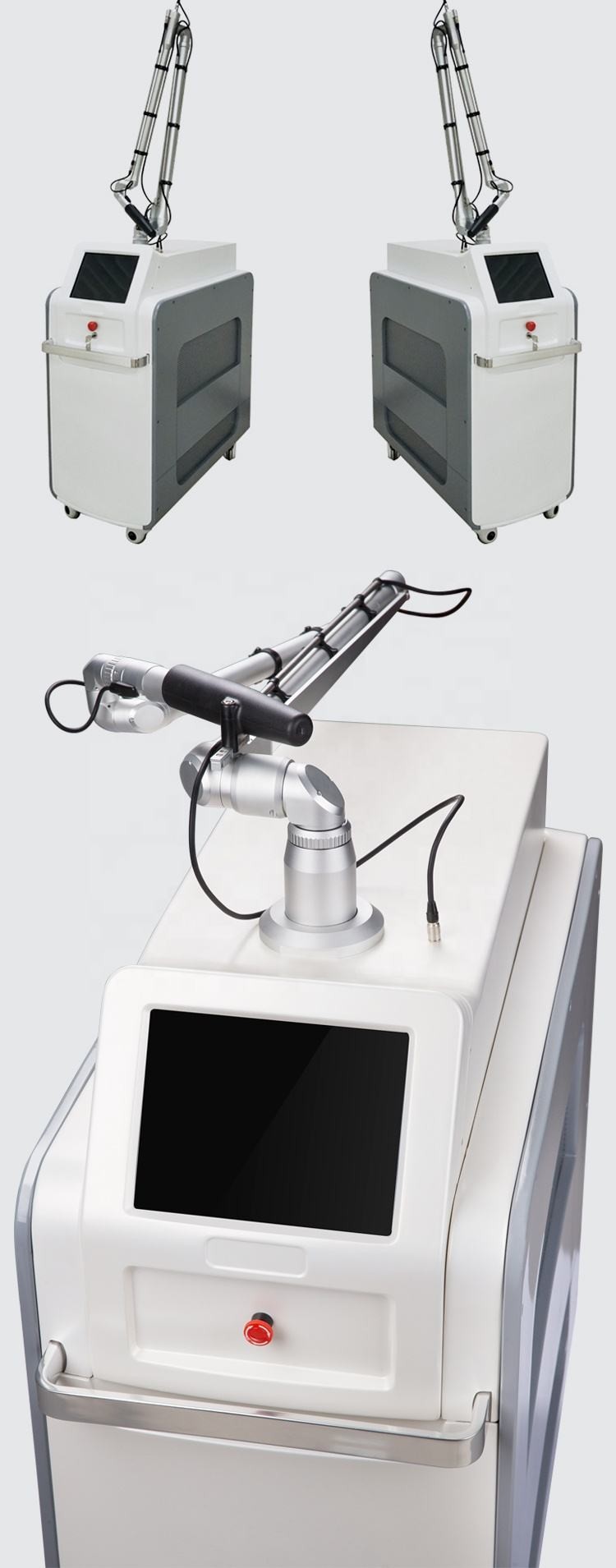 Nd Yag Picosecond Laser Tattoo Removal Machine Air Cooling With 1 Handle