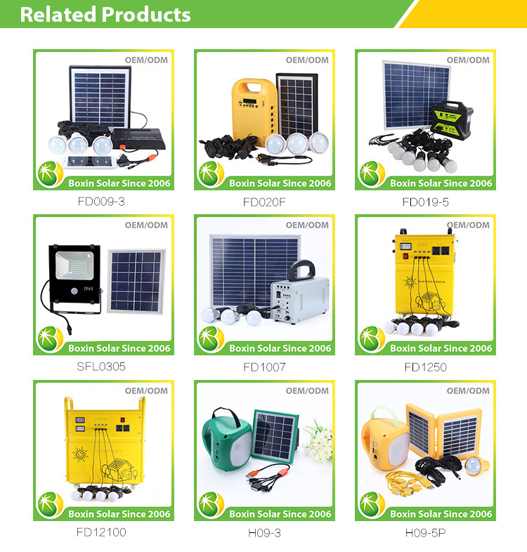 High quality solar home portable led multifunctional solar light
