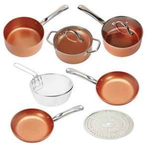China High Quality 11 Piece Cast Aluminum Non-Stick Kitchen Cookware Sets wholesale