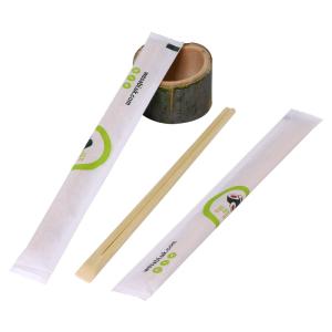 China Compostable Camping Chinese Restaurant Chopsticks Paper Packing wholesale