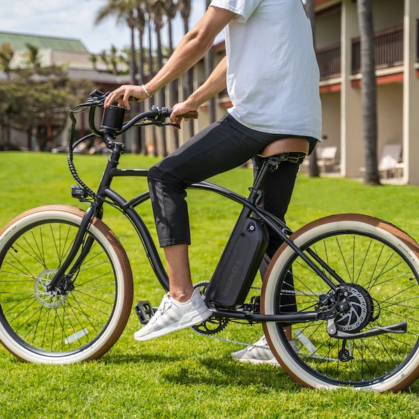 7 speed Beach Cruiser Electric Bike 48V 500W Vintage Electric Bicycle 26 Inch