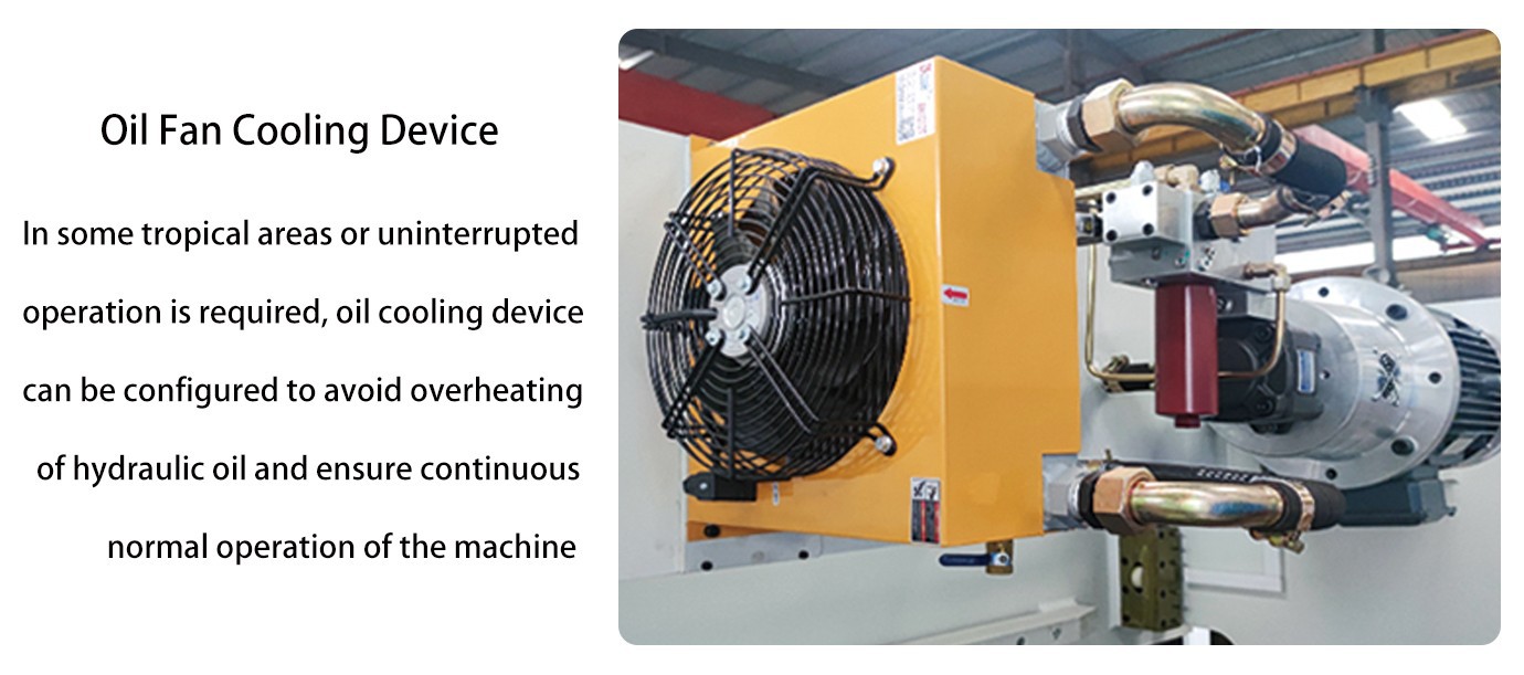 Oil Fan Cooling Device