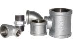 Zinc - Coated Hydraulic Pipe Fittings , Galvanized Cross Pipe Fitting Various