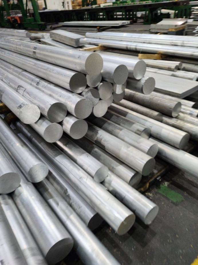 T6 7075 Aluminum Alloy Solid Round Bar Diameter 4 Inches for Gears