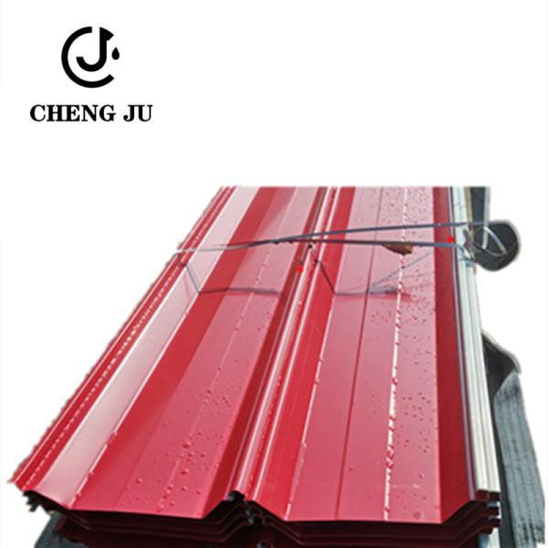 Prepainted Steel Roofing Sheet 0.12-3mm Metal Building Material Red Corrugated