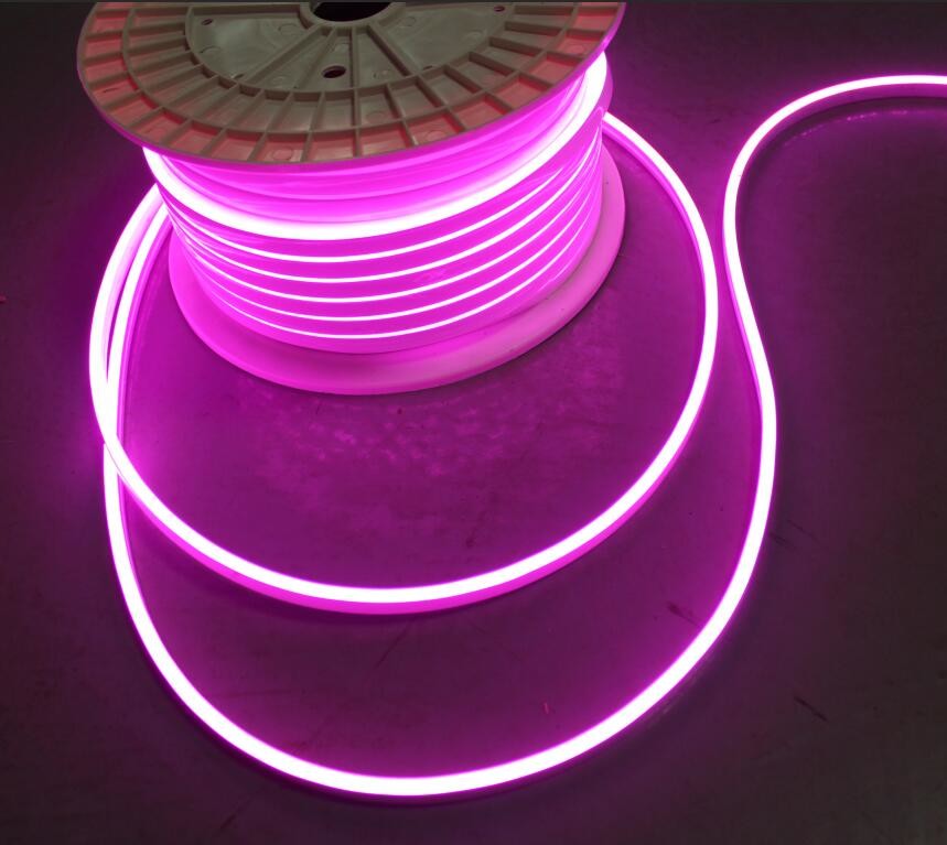 24v blue color led neon flex mini 6mm micro neon lights 5cm cutting