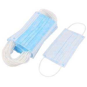 China Anti Viral Disposable Earloop Face Mask 17.5*9.5cm Excellent Bacterial Filtration wholesale
