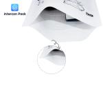 White Kraft Paper Heat Seal Bags Polyester Film Opaque For Electronic Products