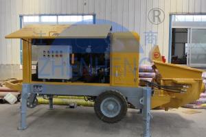 China Buildings Diesel Concrete Pump Equipment 15m3 / H Output 2050kg Weight wholesale