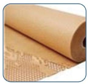 China 500mm 80gsm Honeycomb Paper Rolls Unbleached wholesale
