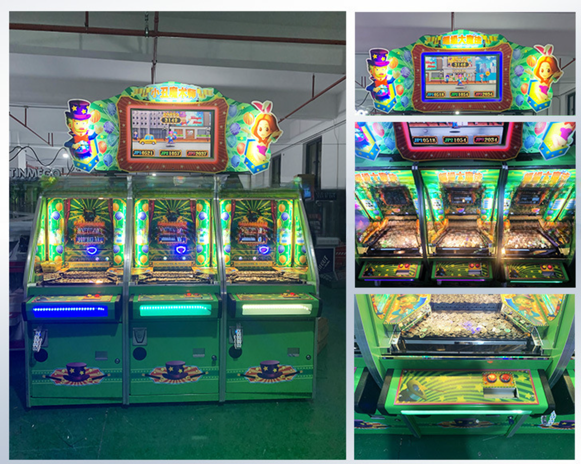 Coin Operation Joker Magician Amusement Arcade Machines For Indoor Game Center