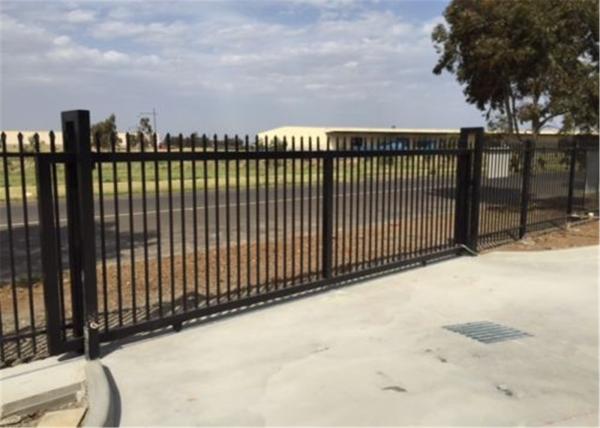 Hercules Tubular Steel Fence Panels Residential / Garrison Interpon Caoted