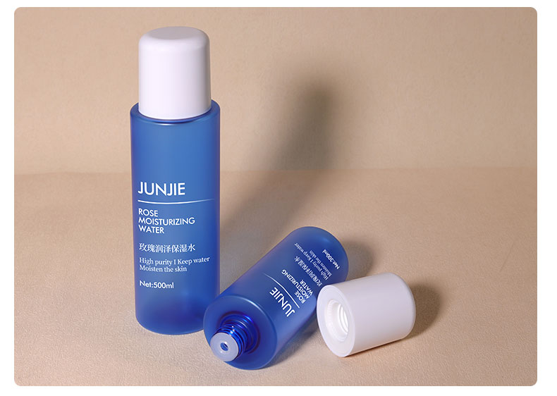 Matte Clear Plastic Bottles 500ml 300ml 200ml PET Plastic Cosmetic Bottles