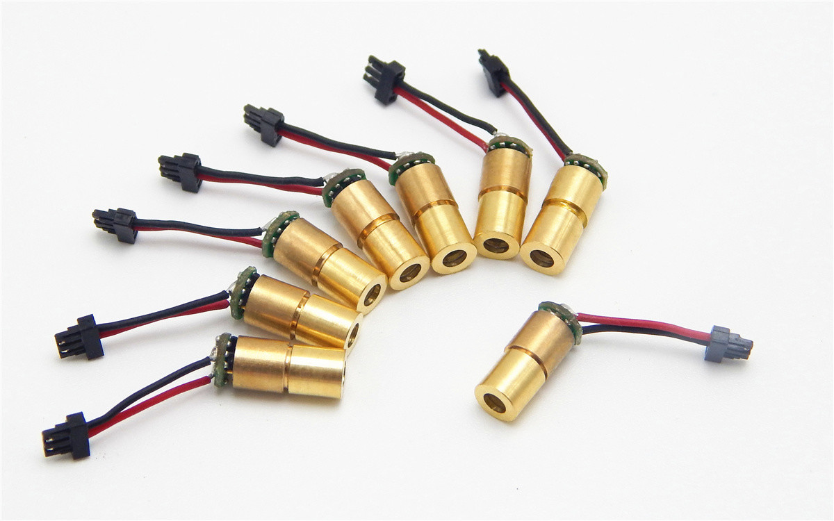 laser module 405nm~808nm laser diode module ,red light,Laser module with PCB and wire,Dot/Line/Cross light