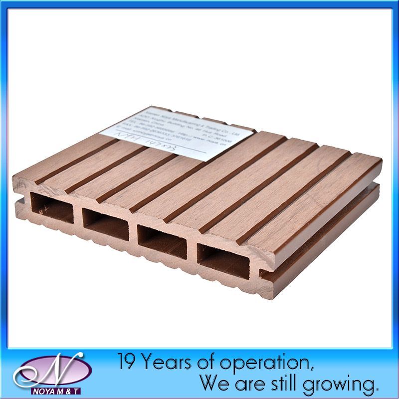 Cheap Wooden Plastic Composite WPC Synthetic Flooring/ Outdoor Decking