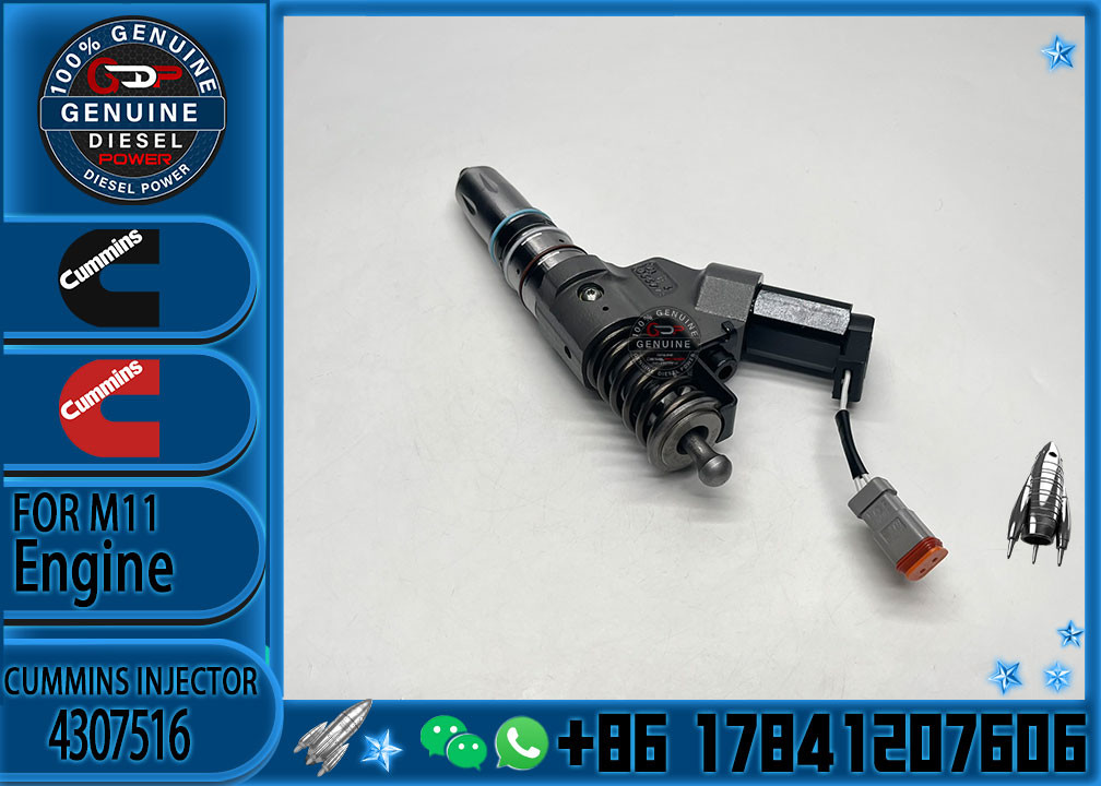 Automotive parts M11 Engine N14 Series Engine Common Rail Fuel Injector 4307516 3411691 3087560 3411765 for Cummins