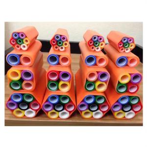 China 4ways 14/10mm Direct Buried Hdpe Microduct Bundles Tube Telecommunication Underground Cable Pipe Machine wholesale