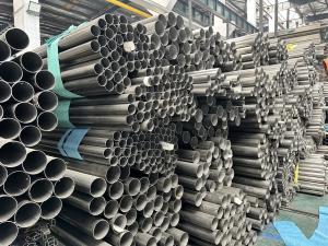 China Seamless Stainless Steel Duplex Pipe 150mm Stainless Steel Spiral Pipe Round wholesale