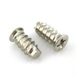 RoHs Black Dacromet Phillips Euro Screw Pan Head Style For Furniture