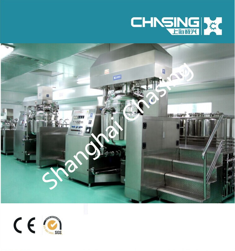500L Vacuum Emulsifying Machine Homogenizer Skin Care Production Body Lotion