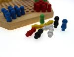 Chinese Checkers Educational Board Game Hexagon Wooden Chess Board For Adults