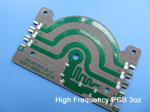 China HASL Lead Free 1up PTFE PCB Board 1.5mm PTFE Plate wholesale