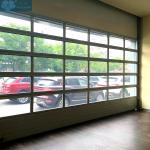 5m Width Insulated Glass Sectional Garage Doors