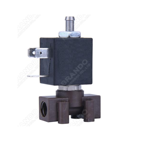 Coffe Machine Water Inlet Plastic Solenoid Valve Normally Closed 24V