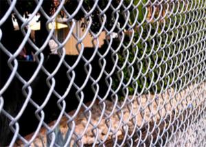 China 6ft 3mm Hot Dipped Galvanized Chain Link Fence wholesale