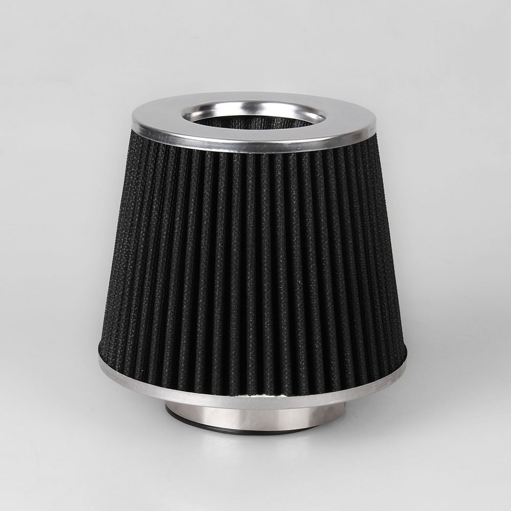 ES-1116 Factory supply universal car refit filter 76mm air filter black color