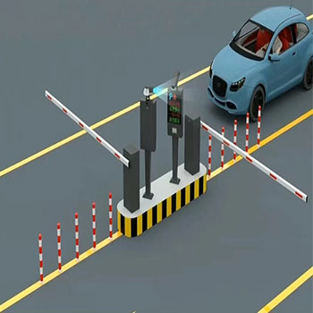 Entrance And Exit Automatic Barrier Gate Car Parking Turnstiles Waterproof