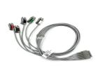 Multi-Link ECG Leadwire Grouped Set ，5 Lead Grabber AHA 74CM /29IN PN 412681-001