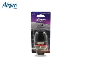 China Vent Glass Bottle Luxury Car Perfume Midnight Breeze Purple Color wholesale