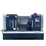 TCK56 CNC Lathe Machine Slant Bed Lathe Living Turret