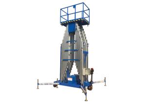 China Capacity 200kg Stationary Scissor Lift Platforms For Four Persons Standing wholesale