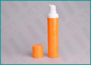 China 50ml AS Cosmetics Airtight Pump Bottle , Airless Vacuum Pump Bottle wholesale