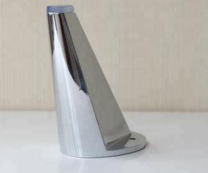 China Silver Furniture Hardware Replacement Parts 15cm Decorative Metal Cabinet Feet wholesale