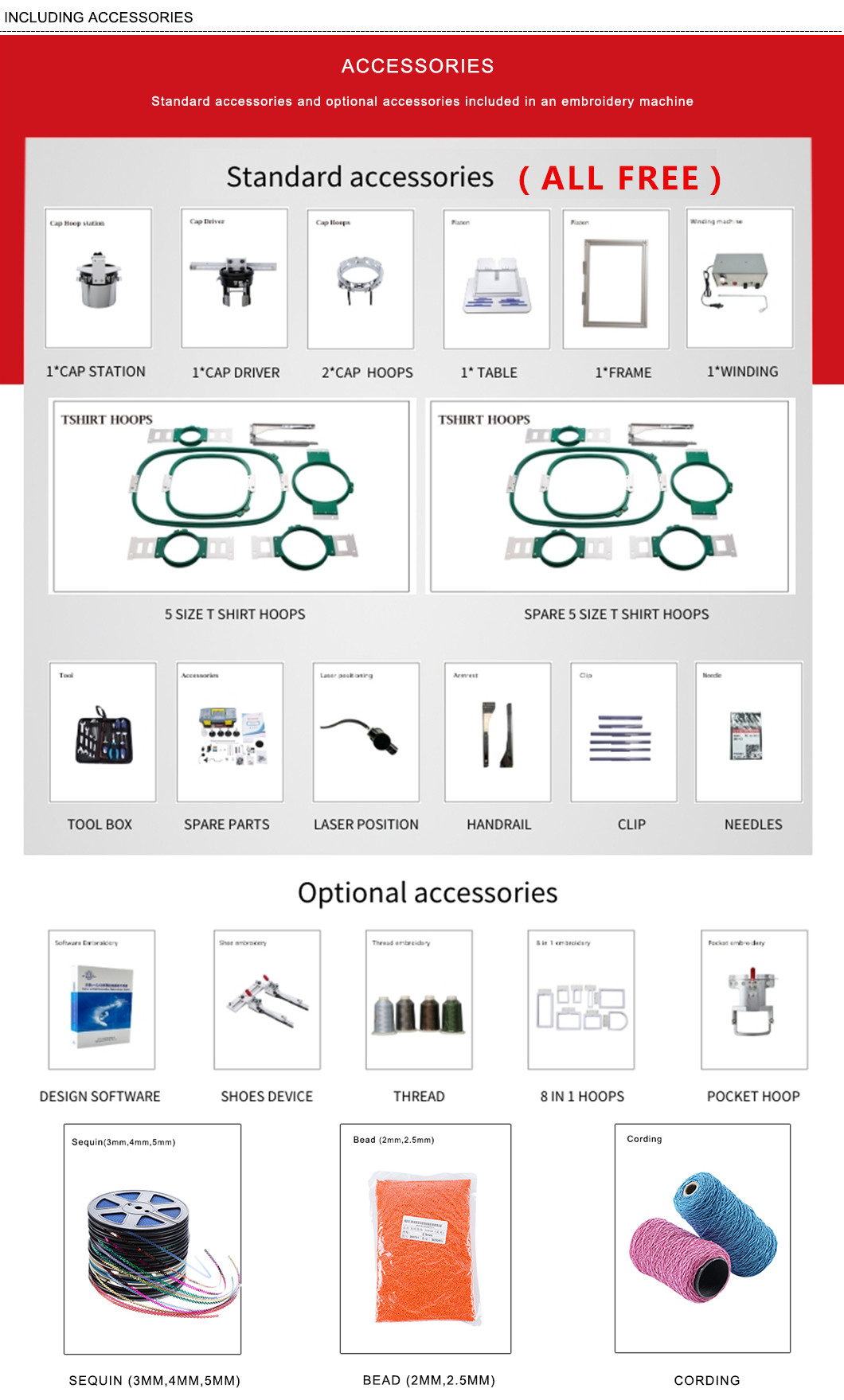 Jacket 500mm CNC Embroidery Machine 15 Needles High Speed
