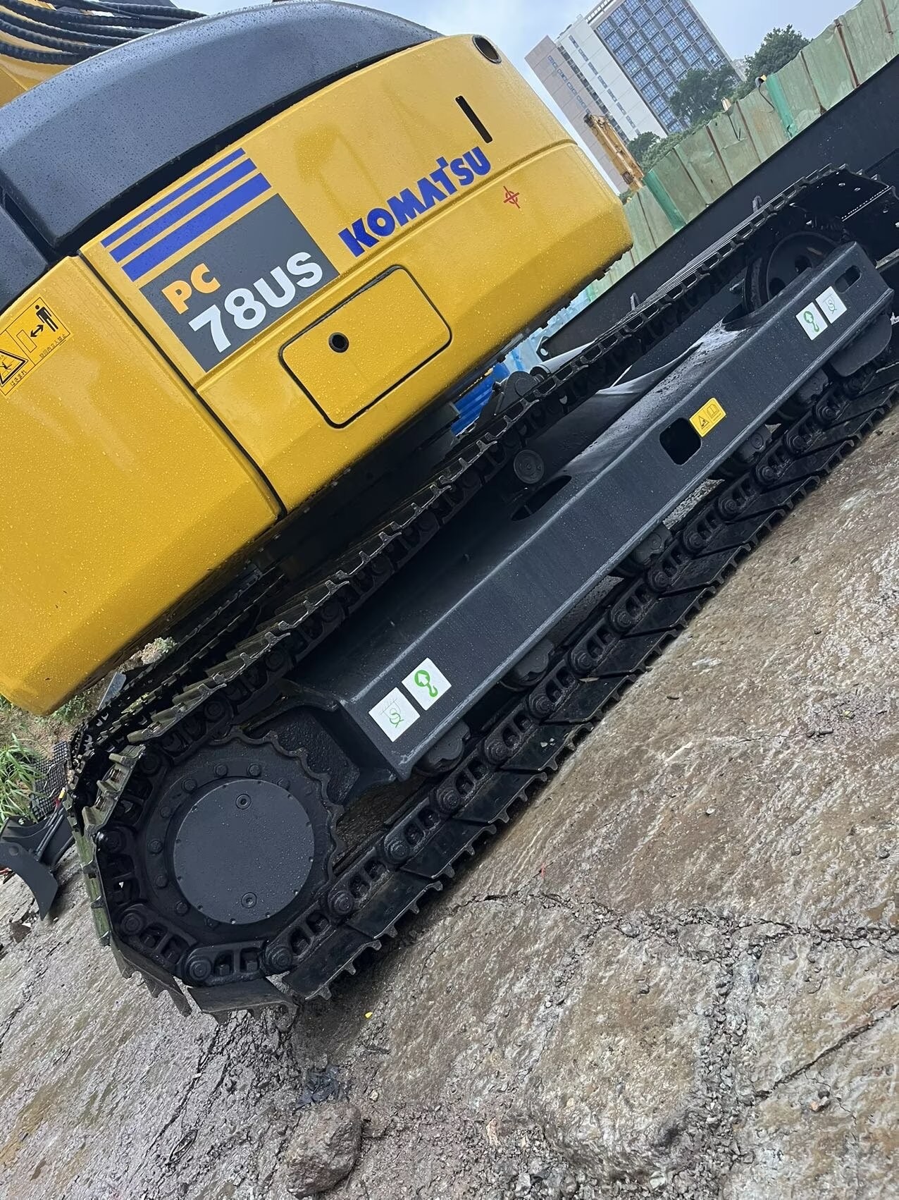 Good Conditinal Used Komastu 78US Excavator For Personal Using With 0.28m³ Capacility