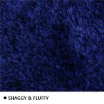 Thicker Fluffy Microfiber Latex Backed Bath Mats non slip
