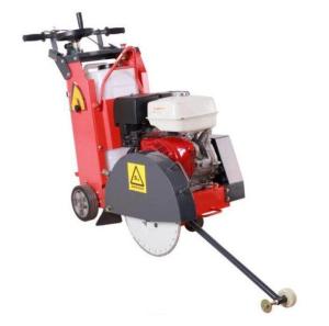 China Walk Behind 13hp Floor Saw Cutting Machine , 400mm Depth Cement Saw Cutter wholesale