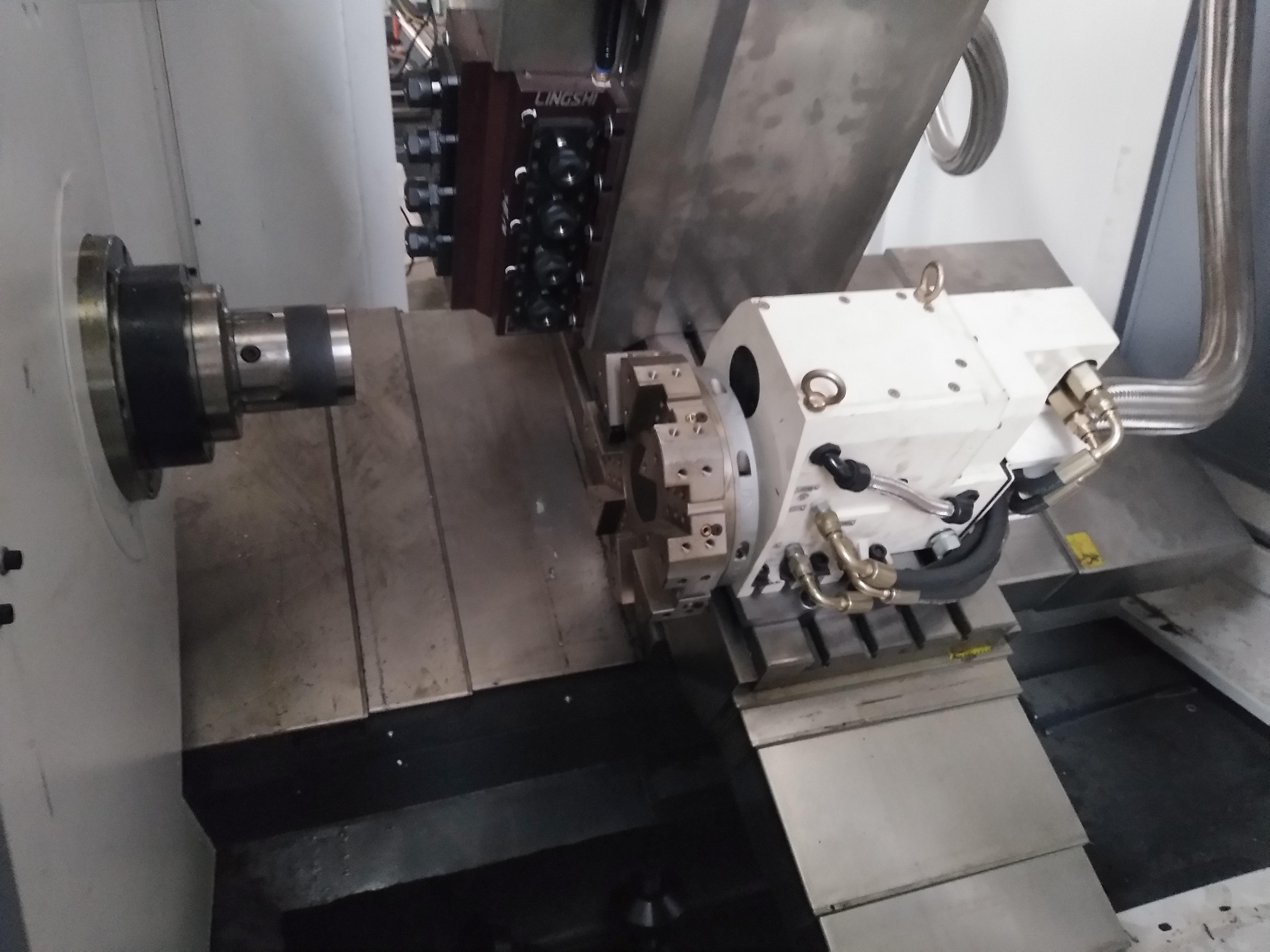 3 Jaw Manual Chuck TCK56 750mm Bench Mini small Horizontal Lathe Machine GSK CNC Control