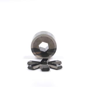 Customized Tungsten Carbide Punches And Dies , Segmented Hex Carbide Die