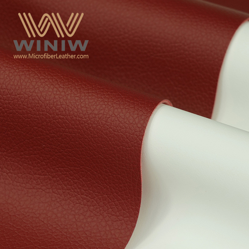 Solvent Free PU Sofa Upholstery Leather Microfiber For Furniture