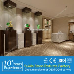 China Clear Acrylic Riser Stand Shelf window counter display Jewelry Gifts Showcase wholesale