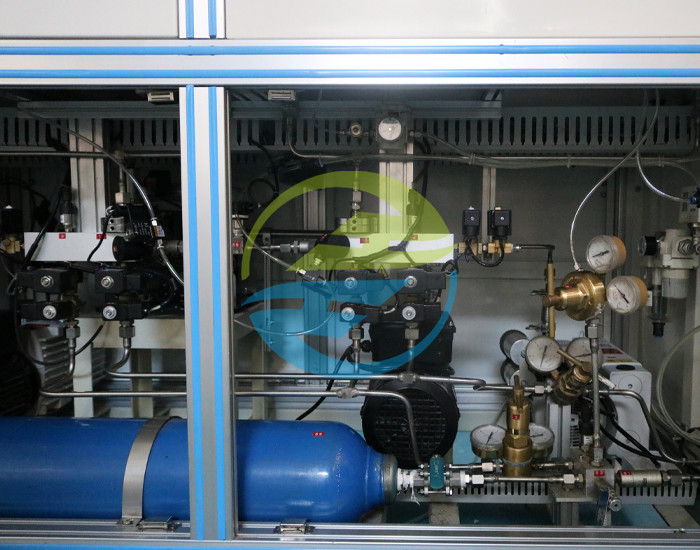 250 PSI 2 Stations H₂ & N₂ Detection System with Leak Test Facility