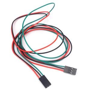 China Optional 3Pin 70cm Female To Female Cable DuPont Jumper Wire wholesale